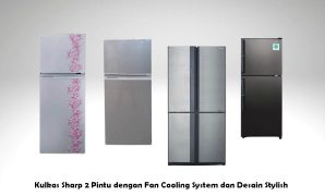 Kulkas Sharp 2 Pintu